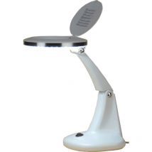 Electris - Lampe-loupe led de table lentille 101 mm 3 + 12 dioptries (30 leds smd) 6 Watts, 400 Lm