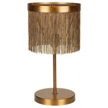 Lampe métal bronze Daya