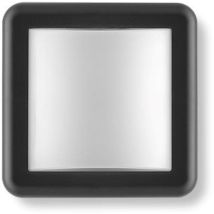 Lampe De Balisage 370 Lumen Cm 14x14x5 En Plastique E'Cran Polycarbonate Opale Pour Jardin Exte'rieur