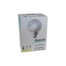 Universeel - lampe murale avec sensor noire 1x60w e27 240° - -