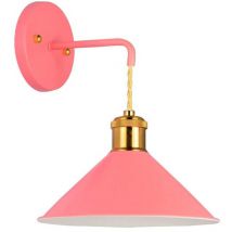 Applique, Lampe murale Bell app Aluminor Rose en Metal Aluminor