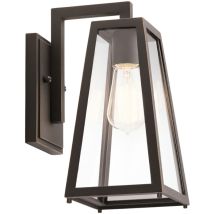Elstead Kichler Delison Lanterne Murale D'Extérieur En Bronze Huilé, Ip44