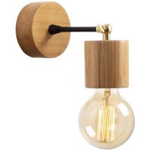 Sonia - Lampe murale design en bois