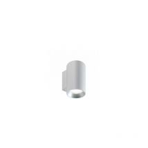 Lampe Murale en Aluminium Moulé sous Pression avec Diffuseurs en Verre Transparent - 20W - 2620 Lumens - Classe e - Lumière Chaude Blanc