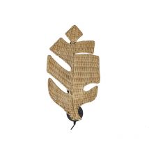 Applique Feuille de Rotin