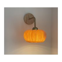 Shmshng - Lampe Murale Lanterne Citrouille, Lampe De Chambre à Coucher De Style Wabi-sabi pour Enfants, Lampe De Chambre à Coucher Antique Rétro Et