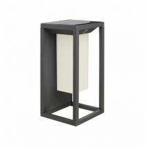 Samsung Chip Solar led Outdoor Wall Lamp 2W Rectangular Motion Sensor Twilight and Constant Brightness Mode 3000K 29cm