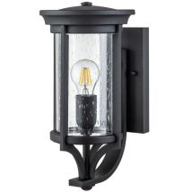 Elstead Merrill Lanterne murale d'extérieur, noire IP44