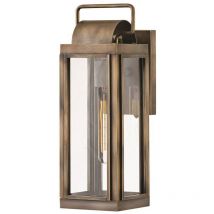 Hinkley - Elstead Sag Lanterne murale d'extérieur peinte en bronze bruni, IP44