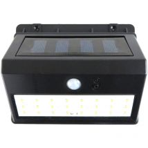 Lampe type applique murale à énergie solaire avec capteur de présence 30 lumens