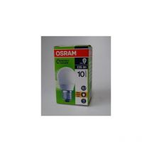 Ampoule fluocompacte 6W mini boule dépolie ø 46x82mm 2500K 235lm culot E27 230V non-dimmable Dulux Pro ledvance