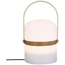 Atmosphera Créateur D'intérieur - Lampe d extérieur Kiara blanc H27cm
