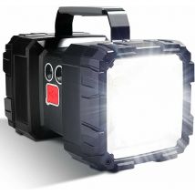 ZVD - Lampe Poche led Rechargeable - 10000 mAh 1200 lm - Étanche - 7 Modes - usb Power Bank - Camping Randonnée