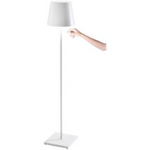 Zafferano - Lampe led Poldina Pro xxl Blanche rechargeable et dimmable 150cm avec batterie jusqu'à 12 heures