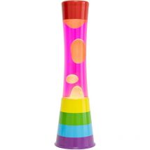 Lampe à poser en métal et verre Lave