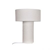 Lampe à poser en papier mâché blanc Opjet
