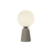 Millumine - Lampe à Poser Hoby Béton Gris Gm