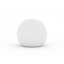 Monacis - Lampe à poser ronde boule sphérique mod. Hoop ø 70 cm Lumière Led Multicolor avec alimentation par Batterie à énergie solaire
