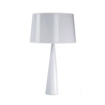 Aluminor - Lampe design, Lampe à poser Totem Blanc en Metal