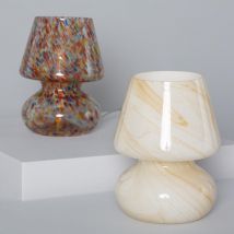 Iluzzia - Lampe à Poser Verre Batlló Multicolore