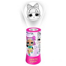Veilleuse projecteur - Poupées lol Surprise - Rose et Blanche - 19 cm