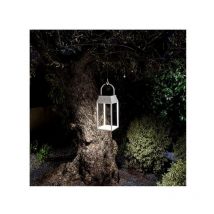 Lampe solaire et rechargeable intérieur/extérieur lanterna par Perenz Blanc Mat