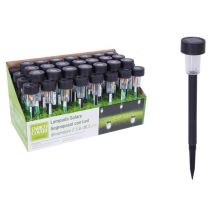 Lampe solaire – 5x36 cm – Mode de fixation, Type de lampe, Matières, Flux lumineux, Longueur, Largeur, Quantité par pack, Alimentation électrique – 