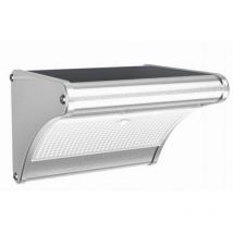 Lampe solaire led, boîtier en aluminium, extérieur étanche, détection de mouvement radar, convient pour porche, jardin, terrasse, garage