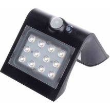 Applique solaire – Lampe solaire papillon noire 1,5 W – Luminosité 220 lm – Protection IP65 – Matières, Couleur de la lumière, Quantité par pack, 