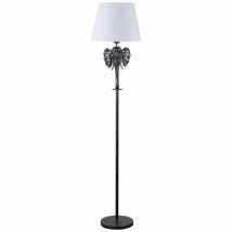 Lampe sur pied Éléphant Argent et Noir