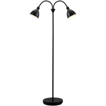 Nordlux - Lampadaire ray, Métal, Couleur Noir, E14, H.158, IP20 / Intérieur