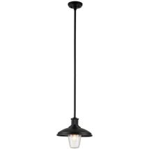 Kichler - Elstead Allenbury Plafonnier extérieur suspendu noir texturé, IP44