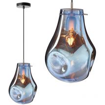 Toolight - lampe suspendue APP327 verre E27 1-POINT lumineux