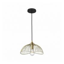 Delitech - Lampe suspendue Astéria - Doré - Culot E27