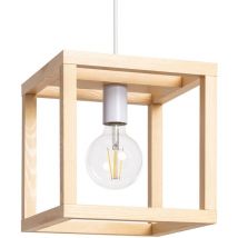 Suspension Bois Coba Naturel