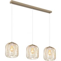 Globo Lighting - Lampe suspendue lampe de plafond lampe de salle à manger lampe en métal 3 flammes