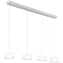 Globo Lighting - Lampe suspendue lampe de table à manger lampe de salon en verre blanc led h 150 cm