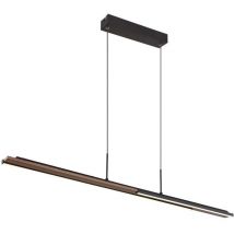 Globo - Lampe suspendue Lampe suspendue Lampe suspendue Lampe suspendue métal noir opale mat led