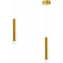 Lustre MILAGRO – Lampe suspendue LED GOLDIE 5W – Style moderne, Métal, Acrylique, Largeur, Longueur, Hauteur
