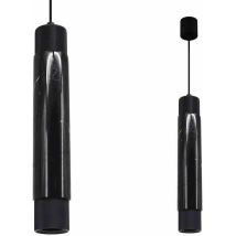 Lampe suspendue marbre noir 1xGU10 – Lustre – Style, Matières, Largeur, Longueur, Hauteur, Culot – Milagro