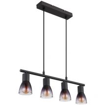 Globo - Lampe suspendue plafonnier plafonnier salle à manger lumière noir