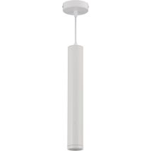 Suspension – Lampe suspendue porter blanc 1xGU10 – Matières, Largeur, Style, Longueur, Culot, Finition métal, Hauteur, Tension électrique – MiLAGRO