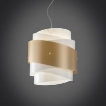 Linea Zero - bea suspension une lumière Or diamètre 40x h39 cm