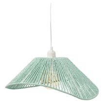 Lampe Suspension Corde Myha 29cm Bleu Clair