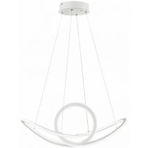 Lampe à suspension dimmable lampe de table à manger led suspension moderne avec télécommande, métal, cct, 53W 4700lm 2700-5500K, h 150 cm Wofi 11554