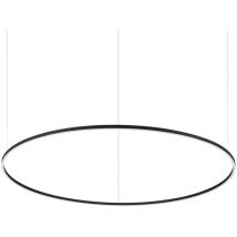 Ideal Lux - oracle Ring Plafonnier Led Intégré Noir 150cm 3000K
