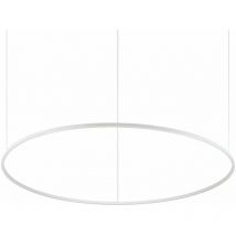 Ideal Lux - oracle Ring Plafonnier Led Intégré Blanc 150cm 4000K
