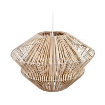 Atmosphera Créateur D'intérieur - Lampe Suspension 'Rotin' 45cm Beige