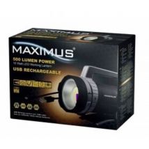 Maximus - Lampe torche projecteur rechargeable led 10w 500 lumens