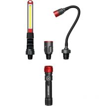 Observer Tools - Lampe torche led Rechargeable, Noir, 1000 lm, IP54 ( Prix pour 1 )